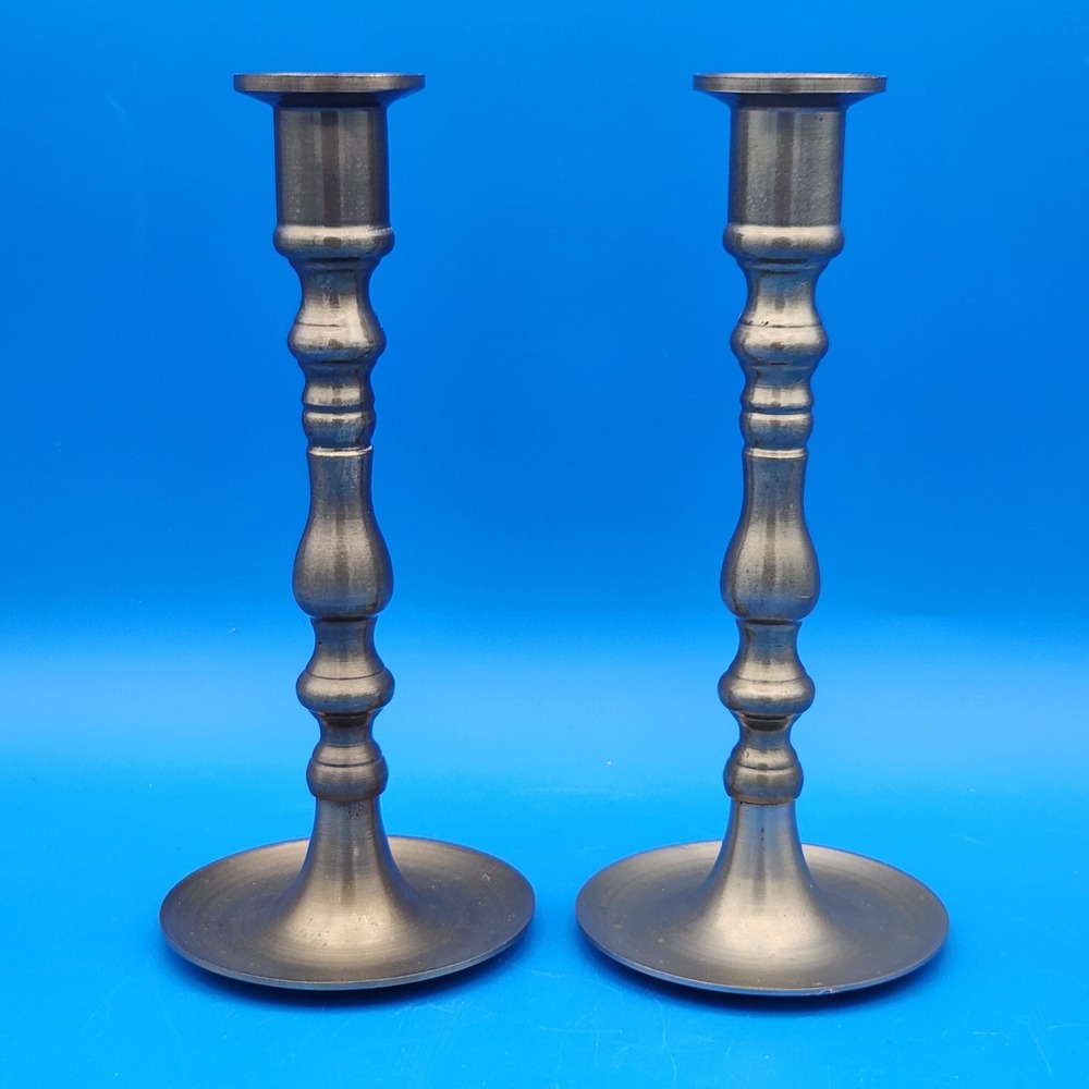 Ardco Fine Quality Brass Candle Stick Holders - Set of Two